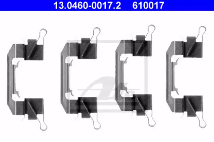 Дисковой тормозной механизм ATE для NISSAN NP300 NAVARA (D40) 2.5 dCi 4WD