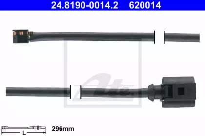 Тормоза ATE для PORSCHE CAYENNE (92A) 3.0 Diesel