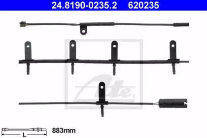 Дисковой тормозной механизм ATE для MINI MINI Кабриолет (R52) Cooper