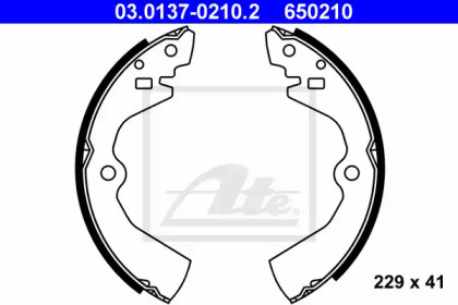 Запчасти для ТО ATE для NISSAN VANETTE Фургон (C22) 1.5