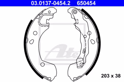 Запчасти для ТО ATE для NISSAN NOTE (E11, NE11) 1.6