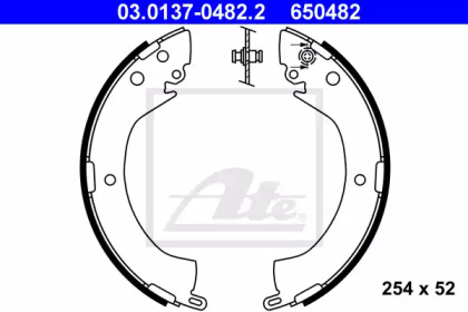 Запчасти для ТО ATE для MITSUBISHI L 400 автобус (PD_W, PC_W, PA_V, PB_V, PA_W) 2.0 (PA3W)