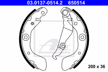 Запчасти для ТО ATE для CHEVROLET COBALT 1.5