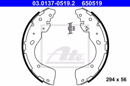 Запчасти для ТО ATE для NISSAN NP300 NAVARA Пикап (D23) 2.3 dCi
