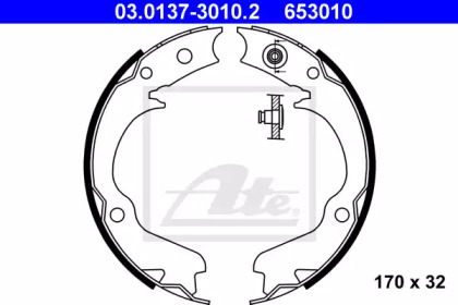 Тормоза ATE для SUBARU IMPREZA седан (GD) 2.0 WRX Turbo AWD