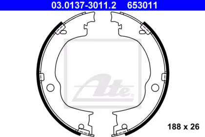 Тормоза ATE для CHEVROLET CAPTIVA (C100, C140) 2.2 D