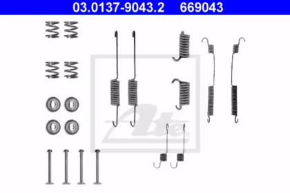 Комплектующие ATE для FORD ESCORT IV Turnier (AWF, AVF) 1.6 D
