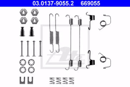 Комплектующие ATE для PEUGEOT 205 I (741A/C) 1.7 Diesel
