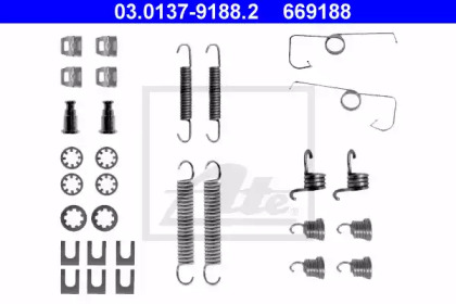 Комплектующие ATE для PEUGEOT 305 II Break (581E) 1.9 Diesel