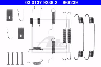 Барабанный тормозной механизм ATE для MAZDA 323 C V (BA) 1.8 16V
