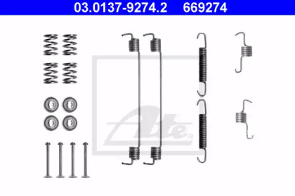 Барабанный тормозной механизм ATE для DACIA SANDERO II 1.2