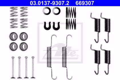 Тормоза ATE для PEUGEOT 4007 (GP_) 2.0 4x4