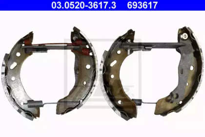 Барабанный тормозной механизм ATE для MAZDA 121 III (JASM, JBSM) 1.8 D
