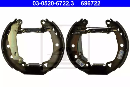 Барабанный тормозной механизм ATE для ALFA ROMEO 146 (930_) 1.9 JTD (930.B4B)