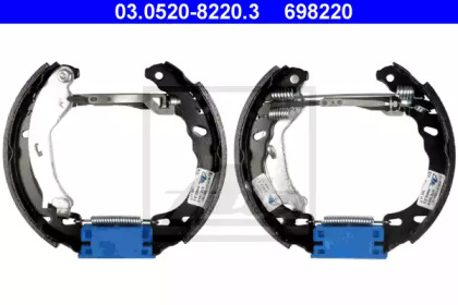 Тормозная колодка / накладка ATE для FORD KA (RU8) 1.2