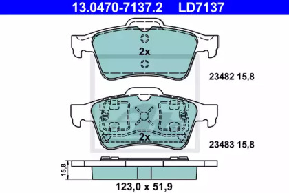 Дополнительные работы ATE для NISSAN PRIMERA Hatchback (P12) 1.6