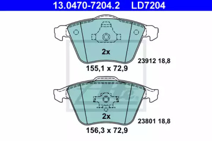 Дополнительные работы ATE для MAZDA 3 (BK) 2.3 MPS Turbo