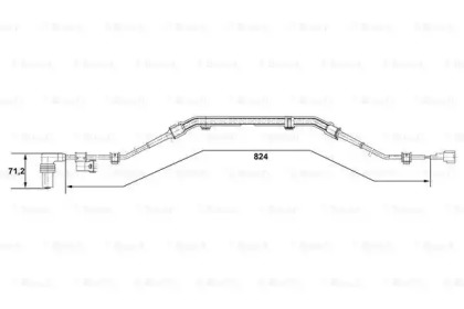 Тормоза BOSCH для NISSAN PRIMERA Traveller (W10) 2.0 i