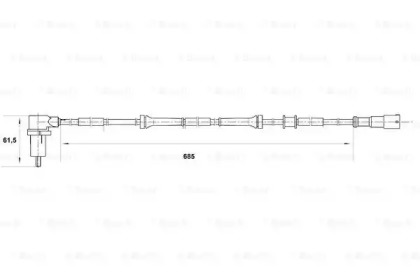 Датчики BOSCH для RENAULT KANGOO (KC0/1_) 1.4 (KC0C, KC0H, KC0B, KC0M)