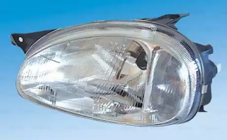 Передняя оптика BOSCH для CHEVROLET CORSA Пикап 1.7 D