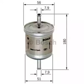 Топливный фильтр/ корпус BOSCH для JAGUAR S-TYPE (X200) 2.5 V6