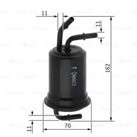 Топливный фильтр BOSCH для KIA SHUMA (FB) 1.8 i 16V