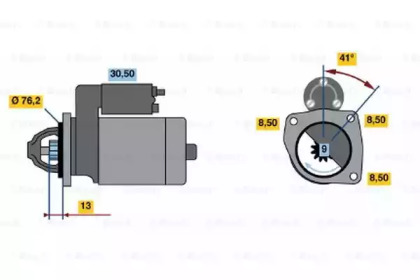 Система стартера BOSCH для ALFA ROMEO 164 (164_) 3.0 24V (164.K1)