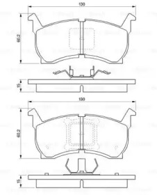 Запчасти для ТО BOSCH для MAZDA 626 II купе (GC) 2.0