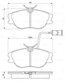 Дополнительные работы BOSCH для ALFA ROMEO 164 (164_) 3.0 24V (164.K1)
