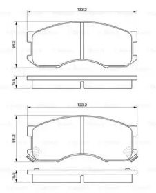 Запчасти для ТО BOSCH для MAZDA 626 III Hatchback (GD) 2.0 16V