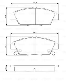 Запчасти для ТО BOSCH для HONDA PRELUDE IV (BB_) 2.0 i 16V (BB3)