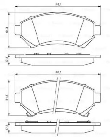 Дополнительные работы BOSCH для CHEVROLET IMPALA седан 3.4 V6