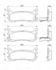 Запчасти для ТО BOSCH для MAZDA MX-5 I (NA) 1.8