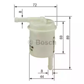 Топливный фильтр BOSCH для MITSUBISHI SPACE WAGON (D0_V/W) 2.0 4WD (D08W)