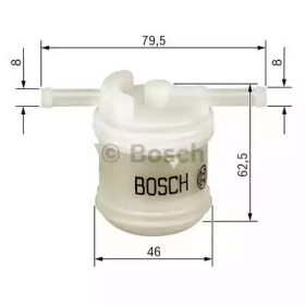 Топливный фильтр BOSCH для MAZDA 626 III Hatchback (GD) 1.6
