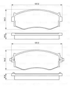 Запчасти для ТО BOSCH для NISSAN 200 SX (S13) 1.8 Turbo