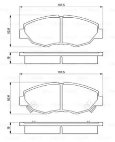Запчасти для ТО BOSCH для HONDA ACCORD IV (CB) 2.0 i 16V (CB3)