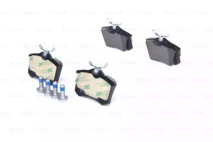 Тормозные колодки BOSCH для VW POLO (6R, 6C) 1.4 BiFuel