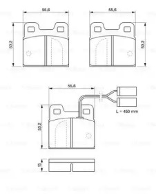 Тормозные колодки BOSCH для ALFA ROMEO ALFETTA (116_) 1.8 (116.B2)
