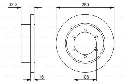 Дисковой тормозной механизм BOSCH для NISSAN NT400 CABSTAR Самосвал (F24F) 35.15, 45.15