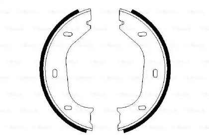 Барабанный тормозной механизм BOSCH для BMW 3 (E30) M3 2.3