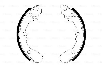 Тормозная колодка / накладка BOSCH для KIA RIO седан (DC_) 1.3