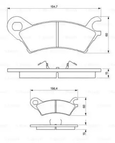 Запчасти для ТО BOSCH для MAZDA 929 II (HB) 2.0 i GLX