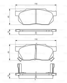 Дополнительные работы BOSCH для HONDA PRELUDE II (AB) 1.8 EX