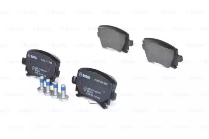 Тормозные колодки BOSCH для VW GOLF VI (5K1) 1.6