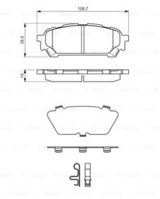 Дополнительные работы BOSCH для SUBARU IMPREZA седан (GD) 2.0 i AWD