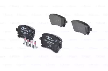 Дисковой тормозной механизм BOSCH для VW MULTIVAN V (7HM, 7HN, 7HF, 7EF, 7EM, 7EN) 1.9 TDI