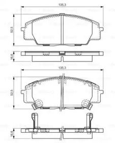 Дополнительные работы BOSCH для HONDA CIVIC VII Hatchback (EU, EP, EV) 2.0 Type-R