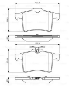 Запчасти для ТО BOSCH для JAGUAR XK Кабриолет (X150) 5.0 XKR-S