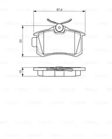 Дополнительные работы BOSCH для VW GOLF II (19E, 1G1) 1.8 GTI 16V